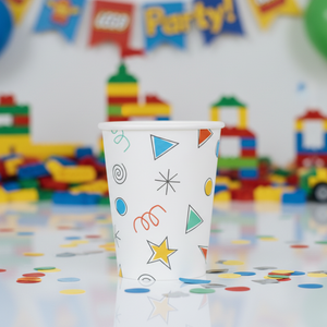 Happy Colors Superhero Cups (Set of 8)