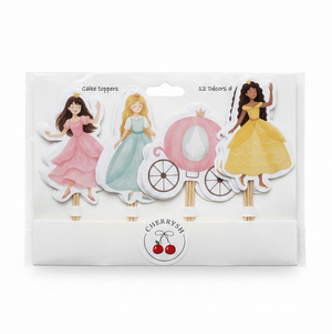 Princess Cupcake Toppers (Pack of 12)