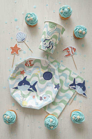 Shark Small Plates (Set of 8)