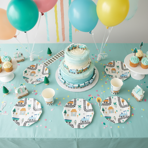 Steam Train Party Supplies in a Box