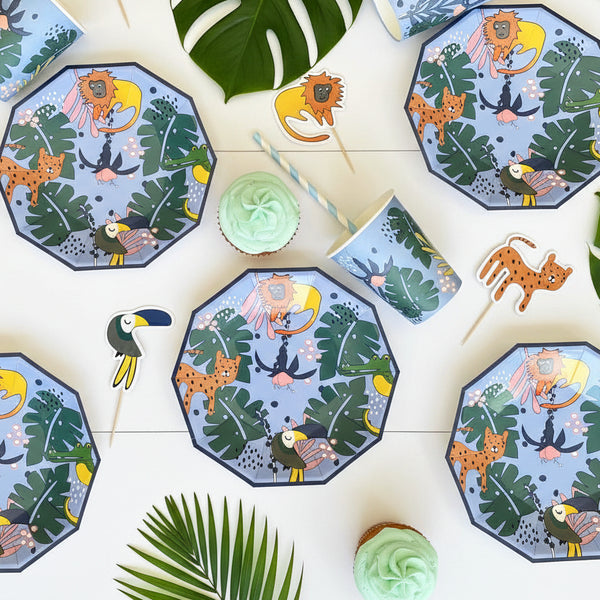 animals tropical_collection table set up
