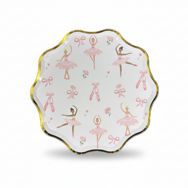 Ballerina Dessert Plates 8" (Set of 8)