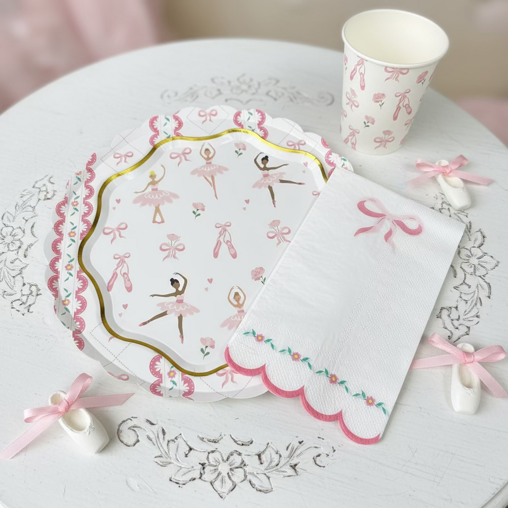coquette_pink_bows flowers big_plate