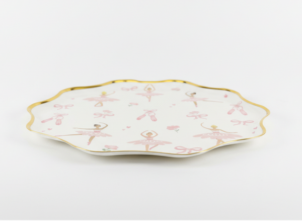 Ballerina Dessert Plates 8" (Set of 8)