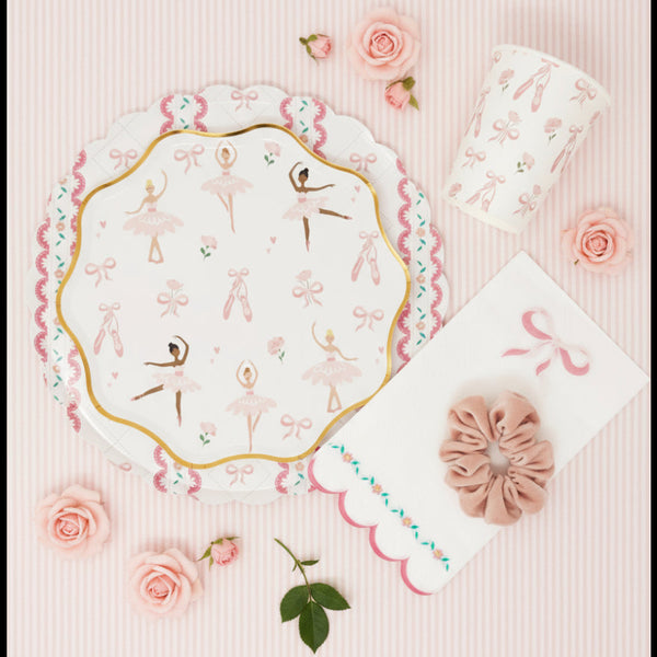 Ballerina Dessert Plates 8" (Set of 8)