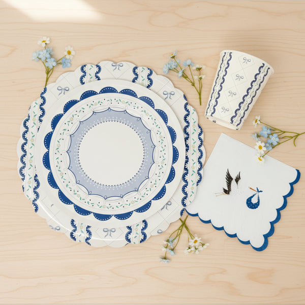 Pink Baby Shower Napkins (Set of 16)