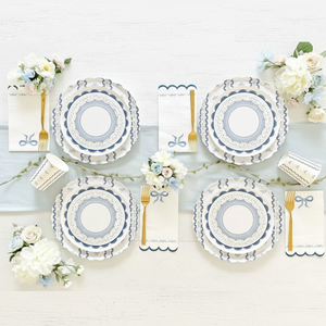 Coquette Blue Party Supplies in a Box