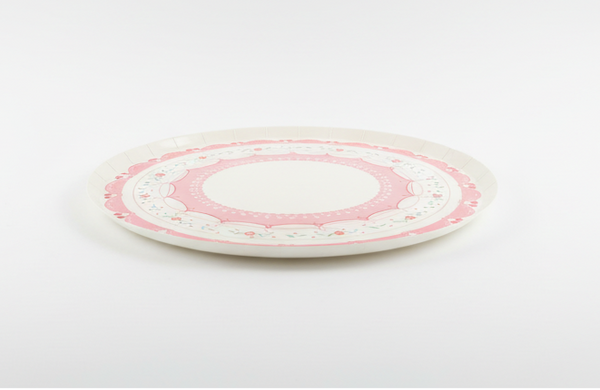 Cherry Coquette Dessert Plates 8" (8 pack)