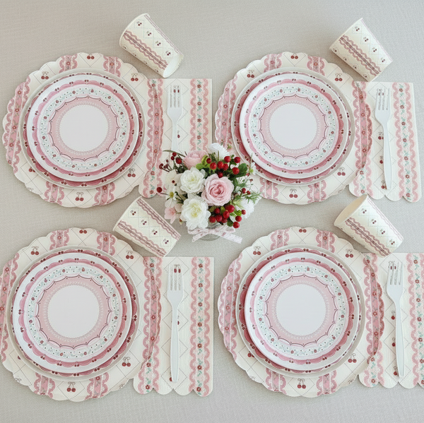 Coquette Cherry Party Supplies in a Box