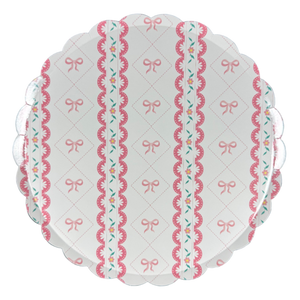 coquette_pink_bows flowers big_plate