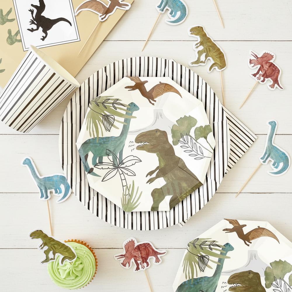 Dinosaur party favor bags set of 8 for dino birthday party – Cherrysh Party