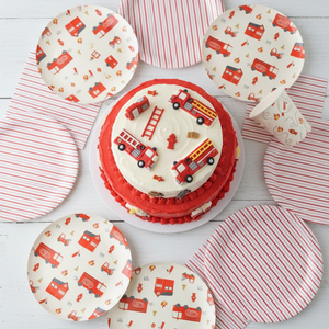 Firetruck Party Supplies in a Box