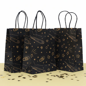 planets party bags for space themed birthday favors