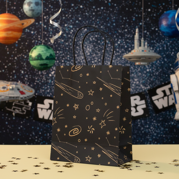 planets party bags for space star wars themed birthday favors