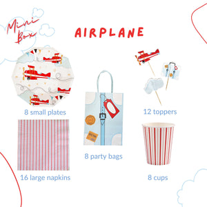 Airplane Party Supplies in a Box