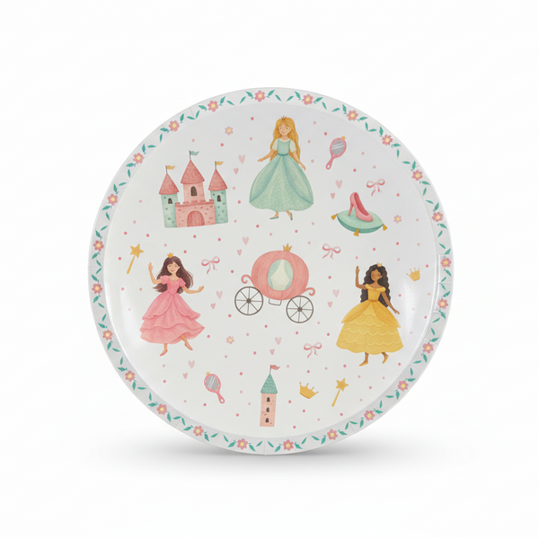 Princess Dessert Plates  8" (Set of 8)