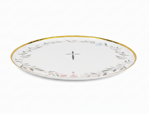 Religious Eucalyptus Dessert Plates 8" (Set of 8)