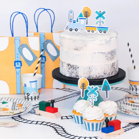 Steam Train Party Bags (Set of 8)