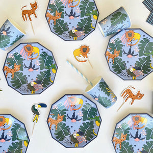 Tropical Animals Party Bags (Set of 8)