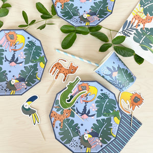 wild animals party supplies