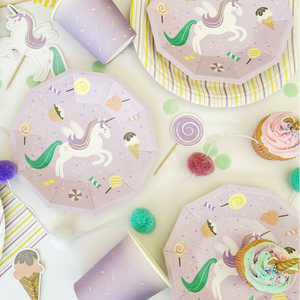 Unicorn Paper Cups cherrysh Party
