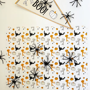 Mummy Pumpkin Halloween Placemat Printable