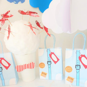 3D Airplane and Cloud Printable - Pooka Party