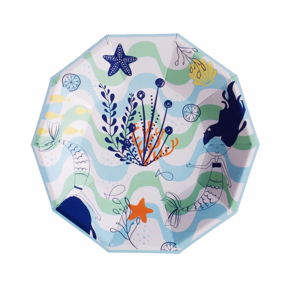 Mermaids Plates - Pooka Party