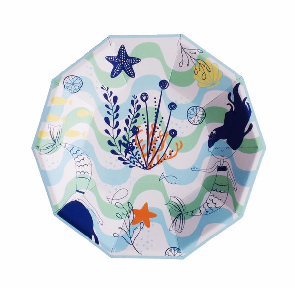 Mermaids Plates - Pooka Party