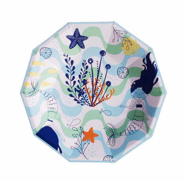 Merry Mermaids Party Supplies in a Box - Pooka Party