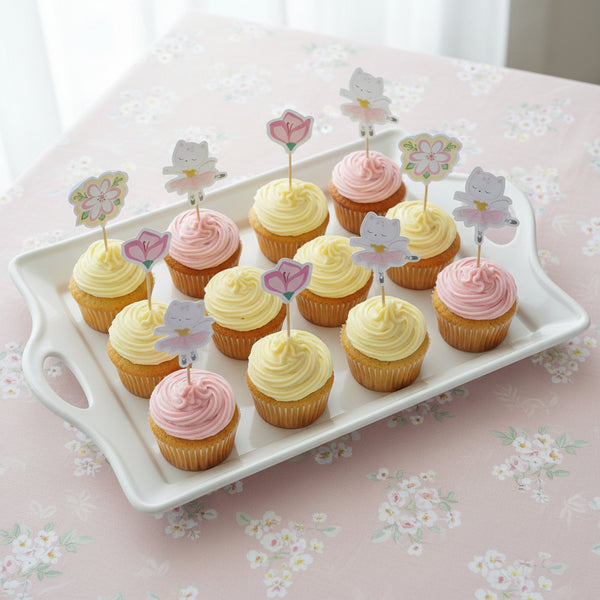 Cat Cake Toppers - Pooka Party