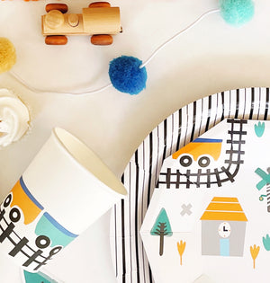 Colorful Pompom Garland - Pooka Party