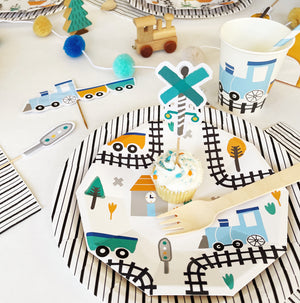 Steam Train Decorations - Pooka Party