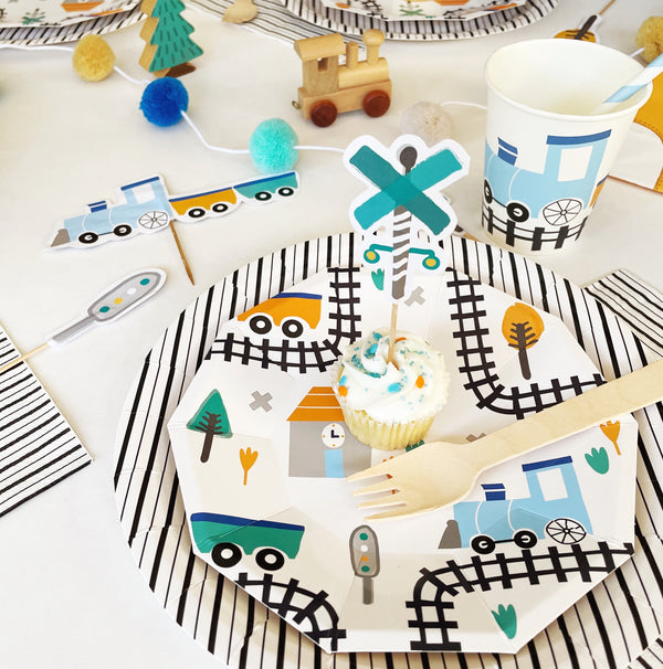 Steam Train Decorations - Pooka Party