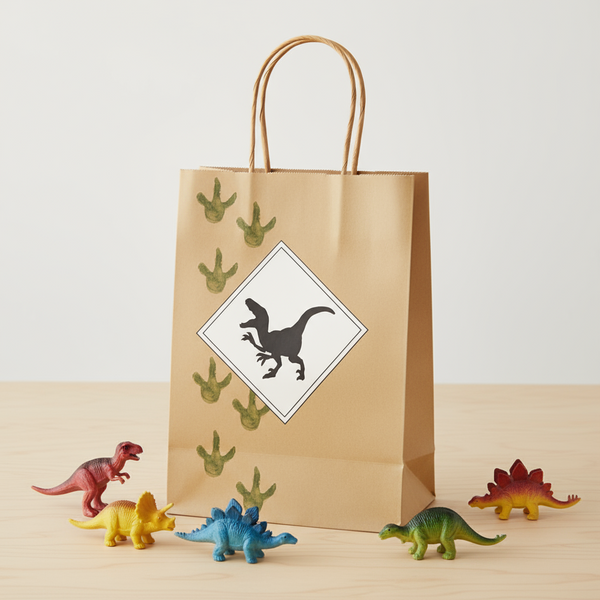 Dinosaur Party Bags (Set of 8) - Pooka Party