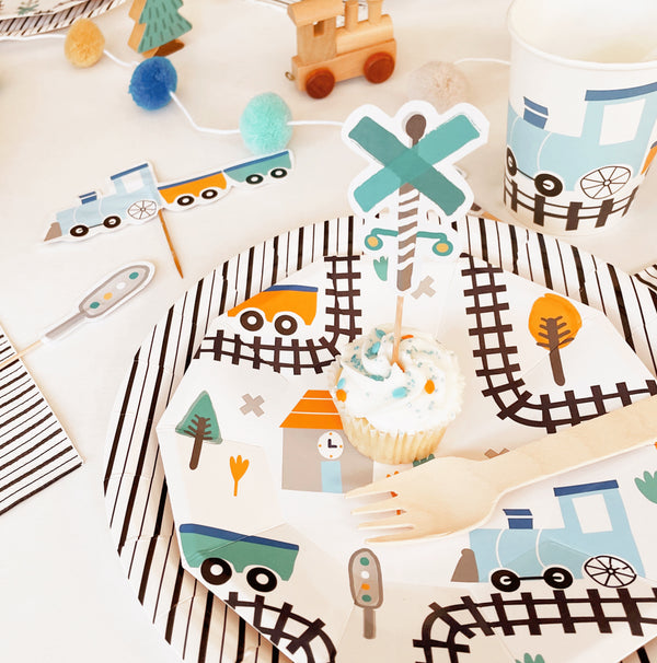 Colorful Pompom Garland - Pooka Party