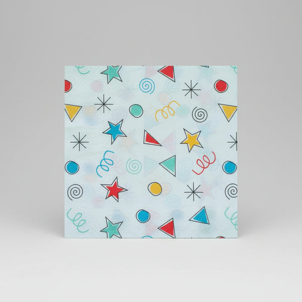 Happy Colors Birthday Napkins - Pooka Party