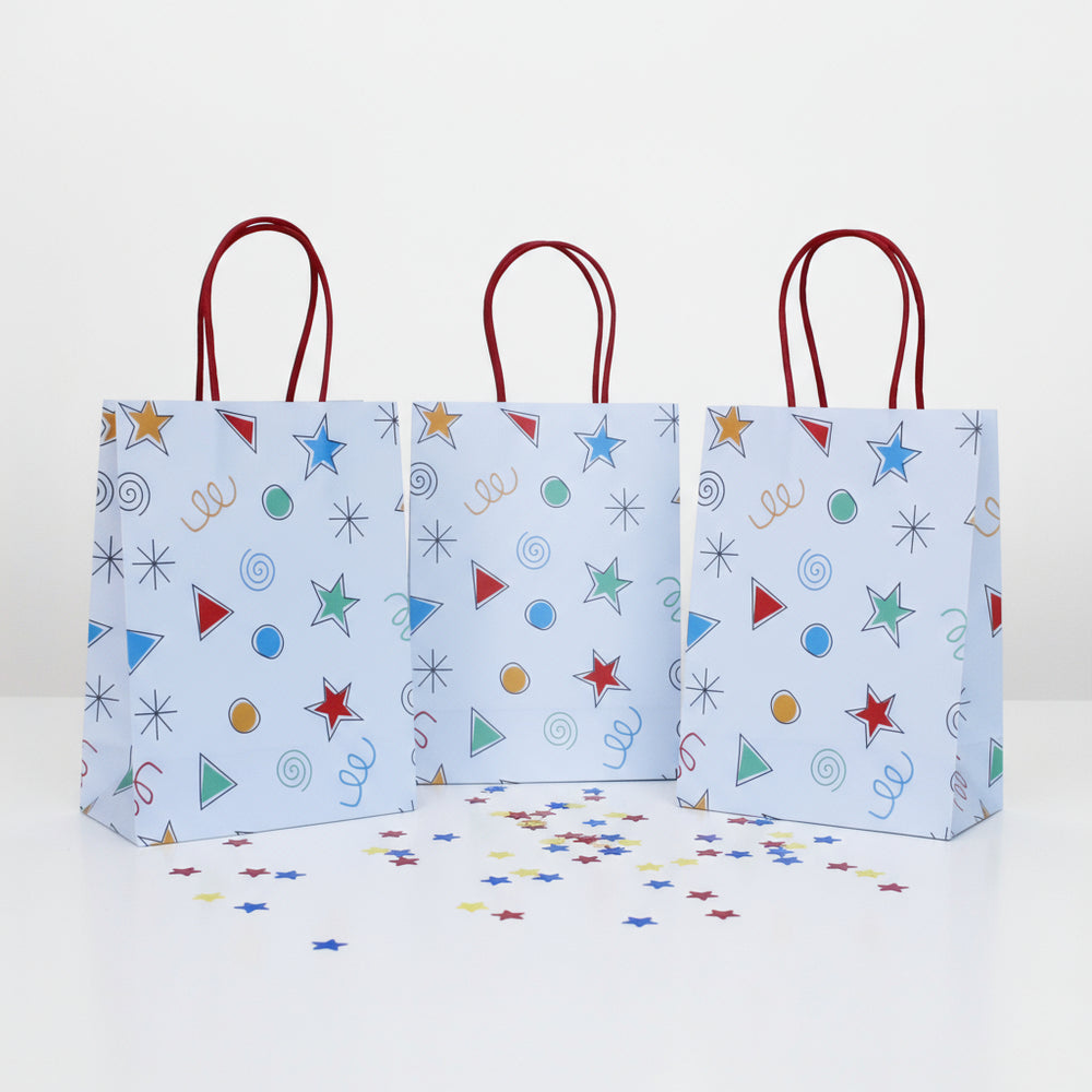 Happy Colors Birthday Party Bags - Pooka Party