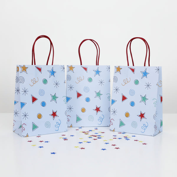 Happy Colors Birthday Party Bags - Pooka Party