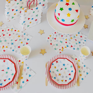 Happy Colors Napkins - Pooka Party