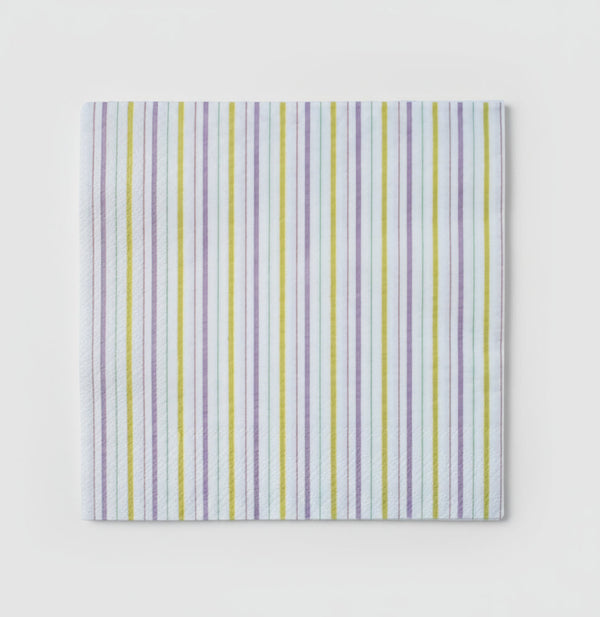 Striped Pastel Napkins - Pooka Party