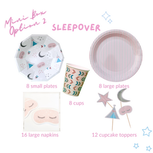 Sleepover Party Supplies in a Box - Pooka Party