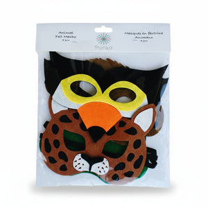 Wild Animal Halloween Masks - Pooka Party
