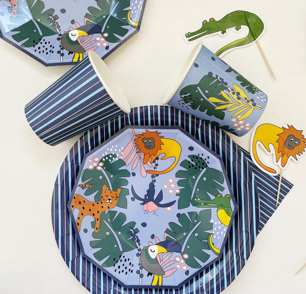 Tropical Forest Small Plates - Pooka Party