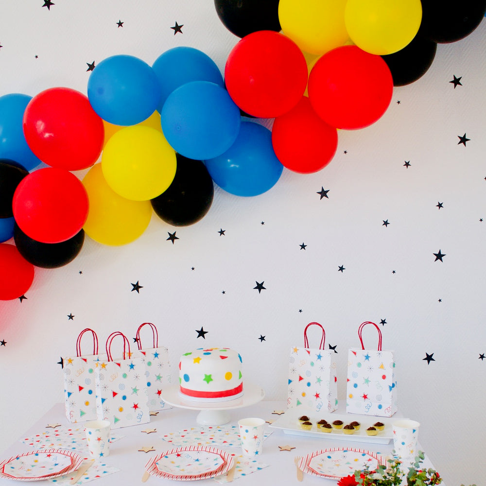 Black Stars Wall Decal - Pooka Party