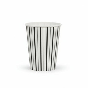 Black and white paper Cups - Pooka Party