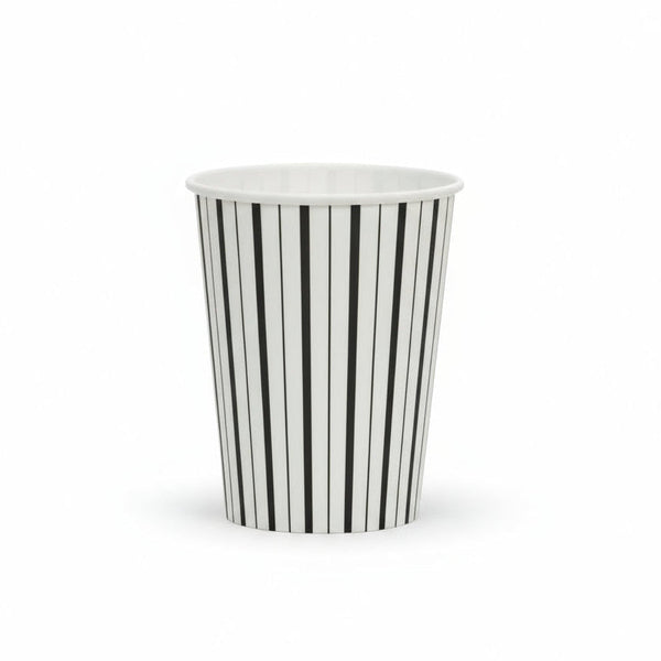 Black and white paper Cups - Pooka Party