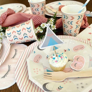 Slumber Party Cups and Plates - Pooka Party