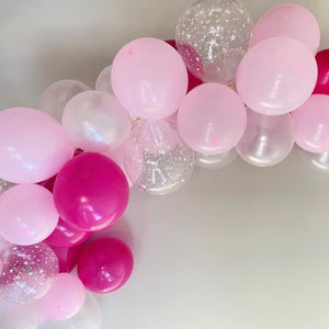 Pink Blend & Stars Balloon Garland Kit - Pooka Party