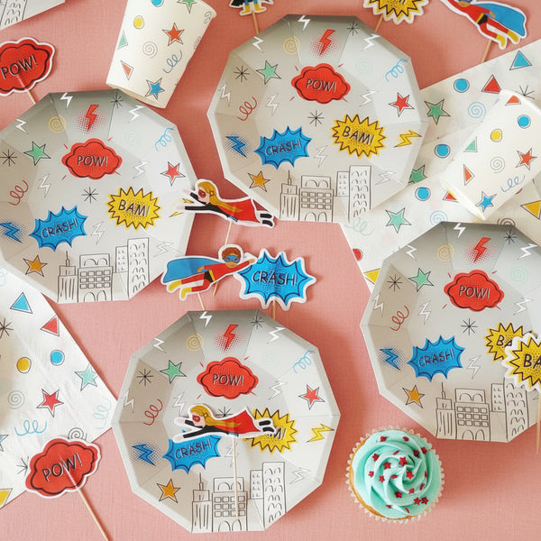 Superhero Party Supplies in a Box - Pooka Party